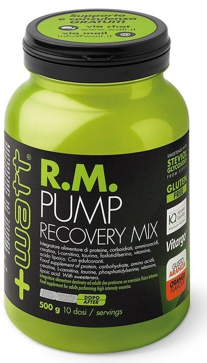 +Watt R.M. Pump Recovery Mix Gusto Arancia 500g