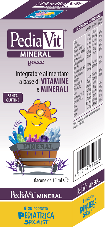 PEDIAVIT MINERAL GOUTTES 15 ML