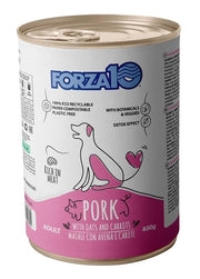 Forza10 Adult Maintenance Nourriture humide au porc/avoine/carottes pour chiens adultes, pot de 400 g