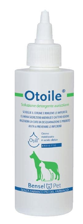 Bensel Pet Otoile Solution nettoyante pour les oreilles 150 ml
