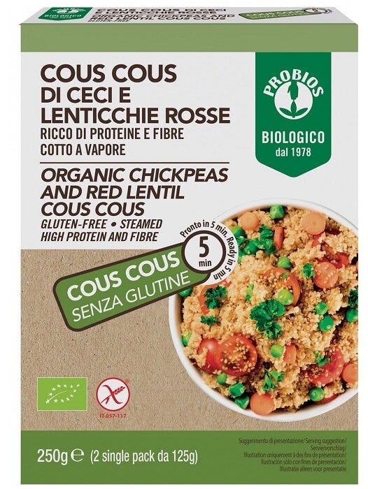 PROBIOS COUS COUS 100% LEGUMI