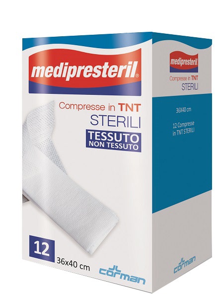 Medipresteril Compresse de gaze stérile 36 x 40 cm - 12 pièces