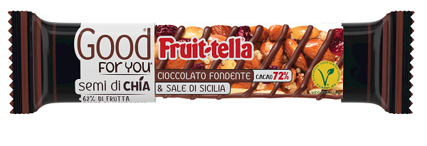 Fruittella Good For You Barretta Semi Di Chia E Cioccolato Fondente 36g