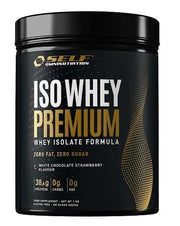 Self Omninutrition Iso Whey Premium Gusto Cioccolato Bianco & Fragola 1kg