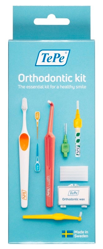TePe Orthodontic Kit L'essenziale Per Chi Ha L'Apparecchio