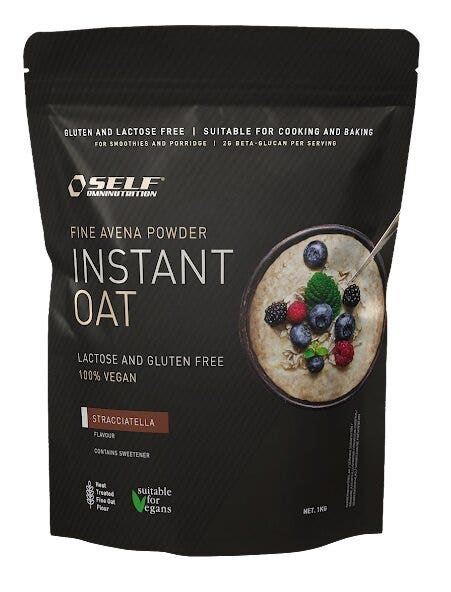 Self Omninutrition Flocons d'avoine instantanés saveur Stracciatella 1 kg