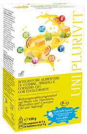 UNIPLURIVIT 24 COMPRIMÉS EFFERVESCENTS