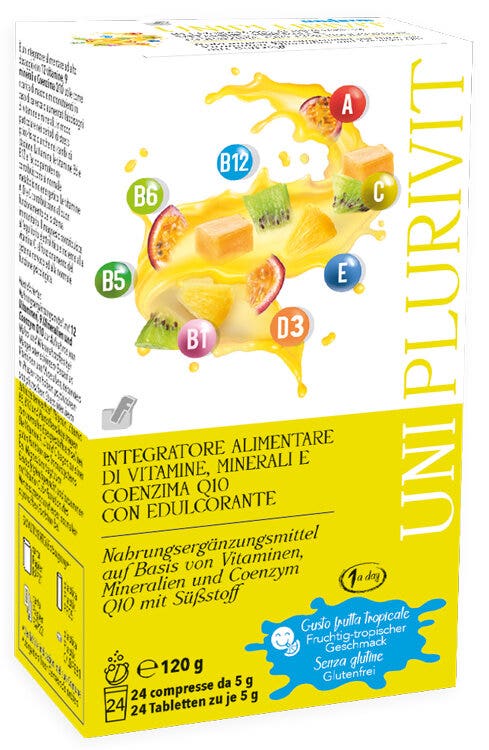 UNIPLURIVIT 24 COMPRIMÉS EFFERVESCENTS