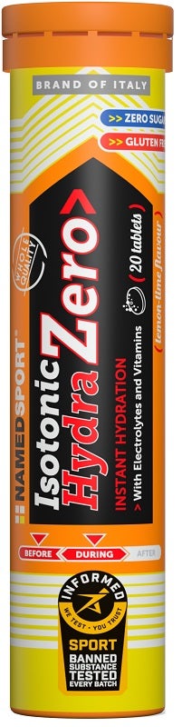 Named Sport Isotonic Hydra Zero, saveur citron, 20 comprimés