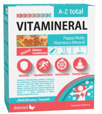 Dietmed A-Z Total Vitamineral, 15 ampoules