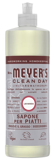 Mrs Meyer's Clean Day Sapone Piatti Profumo Lavanda 473ml