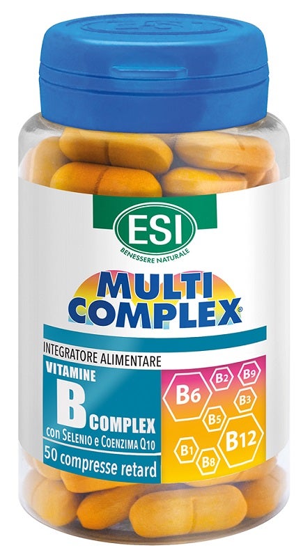 Esi Multicomplex Complexe de Vitamines B 50 Comprimés