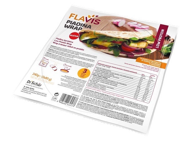 Flavis Piadina sans protéines 3 x 80 g