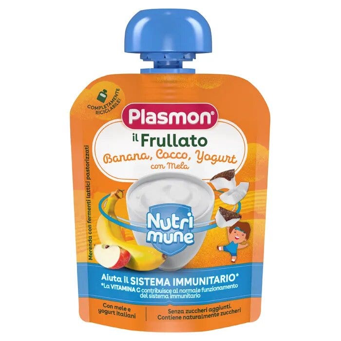 Plasmon Nutrimune Le Smoothie Banane/Noix de coco/Yaourt