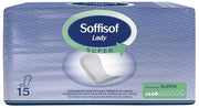 Soffisof Protections féminines Lady Classic Super 15 serviettes hygiéniques