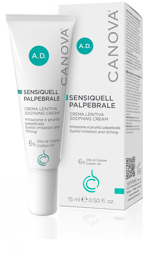 Canova Sensiquell Crème apaisante pour les paupières 15 ml