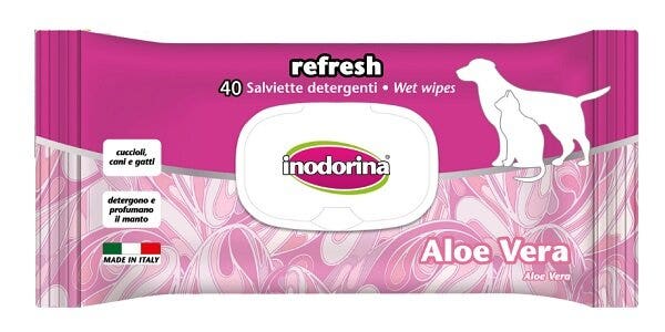 SALVIETTE ALOE VERA INODORINA