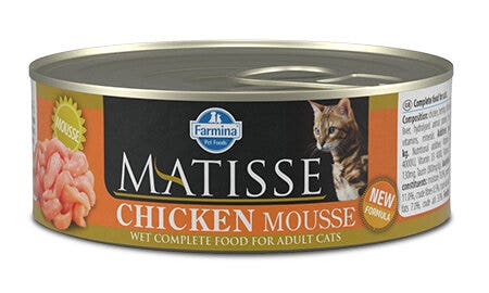 Matisse Cat Chicken Mousse pour chats adultes 300 g