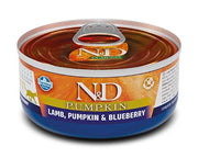 Farmina Natural & Delicious Pumpkin Con Agnello Zucca E Mirtillo Per Gatti Adulti 80g