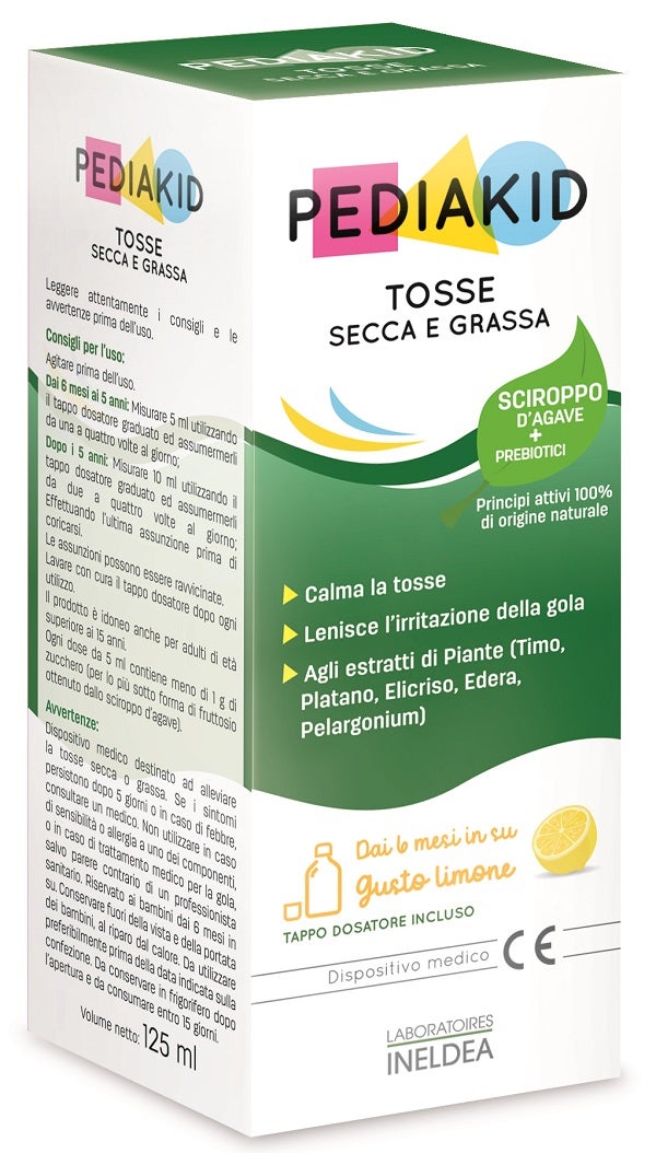 Pediakid Toux sèche/grasse, sirop 125 ml