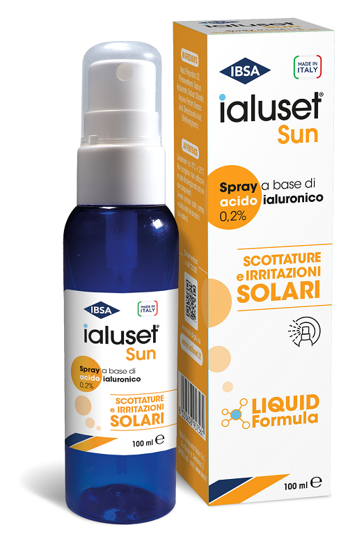Ialuset Spray Solaire pour Coups de Soleil 100 ml