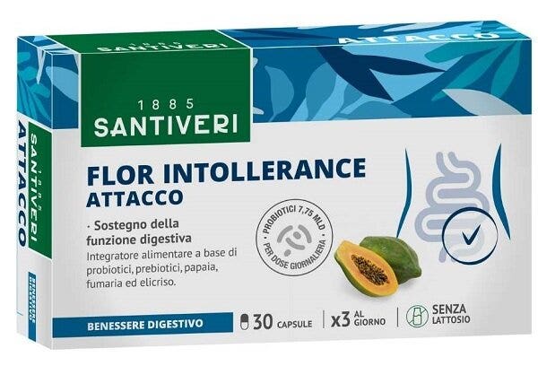 Santiveri Flor Intolérance Attaque 30 gélules