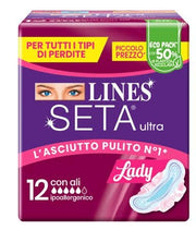 Lines Seta Ultra Absorbantes Lady Ali 12 pièces
