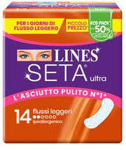 Lines Seta Ultra 14 Serviettes hygiéniques pour flux léger