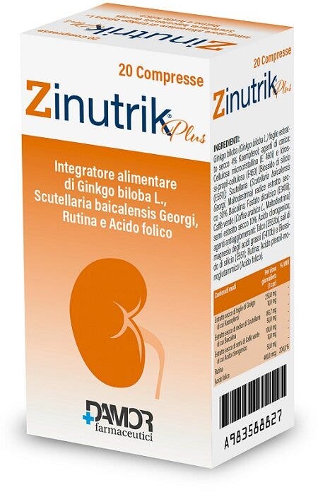 Zinutrik Plus 20 comprimés