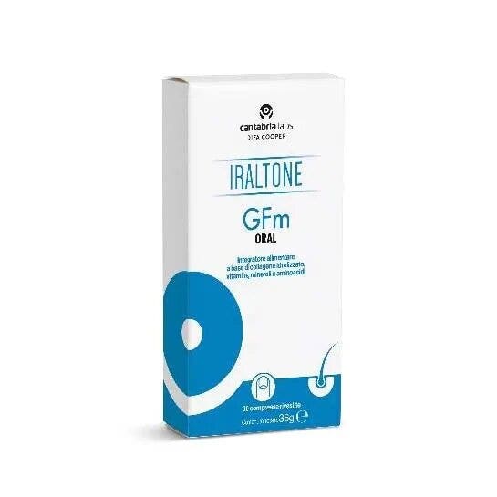 GFm Oral Iraltone 30 comprimés - Complément alimentaire pour des cheveux forts