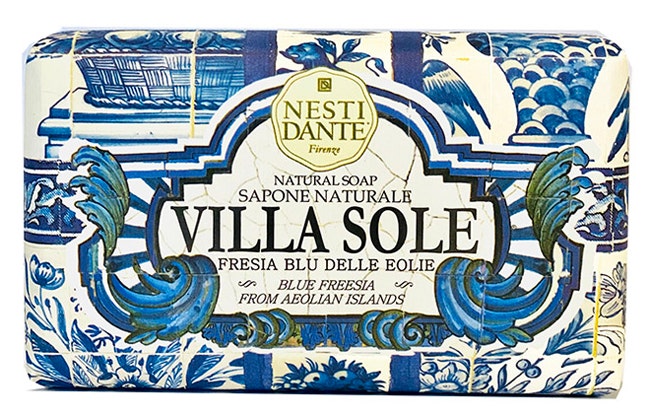 Villa Sole Savon naturel Fleur bleue des Éoliennes 250 g