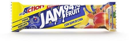 ProAction Jam Fruit 94% Barretta-Gel Energetica Gusto Tropical 30g