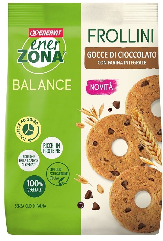Enerzona Biscuits complets aux pépites de chocolat 250 g