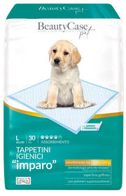BeautyCase Tappetini Assorbenti Per Cani Taglia L 30 Pezzi 60x90cm