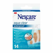 Nexcare Pansements Aqua Clear Waterproof 14 pièces