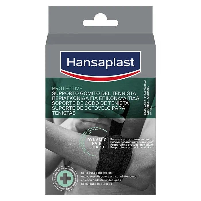 Hansaplast Sport Bandage pour coude de tennis, attelle pour épicondylite, protection pour le coude