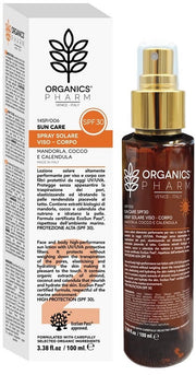 Organics Pharm Spray solaire visage/corps 100 ml SPF30
