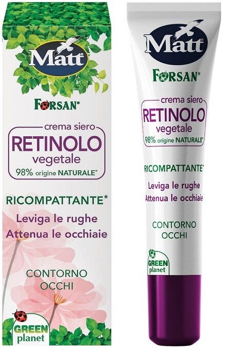 Matt Crema/Siero Retinolo Vegetale Ricompattante Viso 30ml