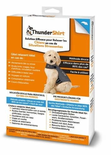 Ceva Thundershirt Dog Cappotto Per Cani Grigio Taglia XL
