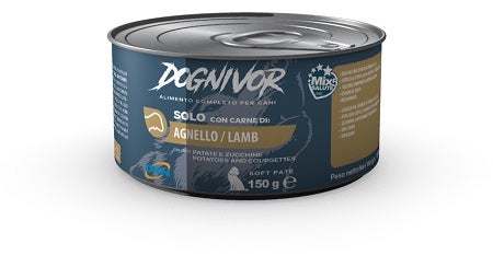 DOGNIVOR AGNEAU PAT/ZUCCH 150 g