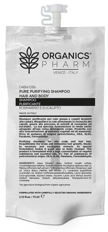 Organics Pharm Pure Purifying Shampooing Purifiant 75 ml