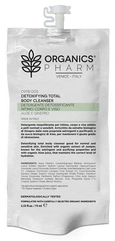 Organics Pharm Detoxifying Total Body Cleanser Nettoyant détoxifiant 75 ml