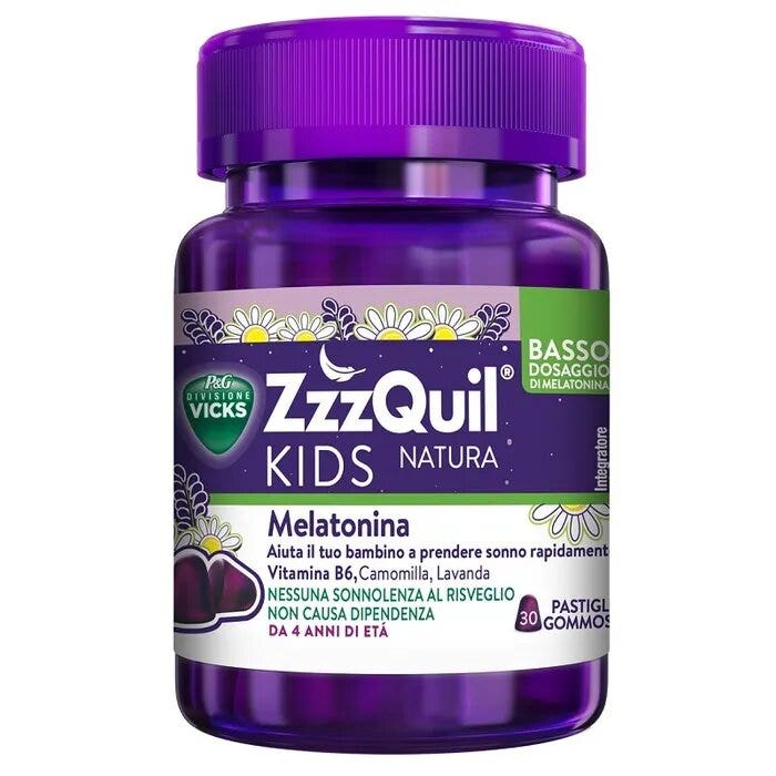 Vicks Zzzquil Kids Nature 30 pastilles gélifiées