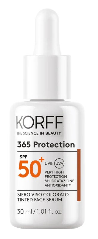 Korff 365 Protection Sérum teinté pour le visage 30 ml SPF50+