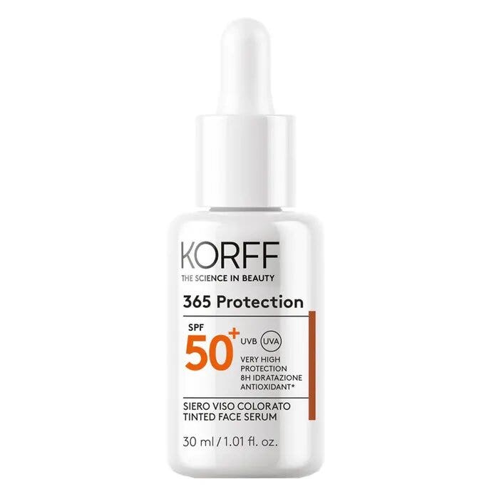 Korff 365 Protection Sérum teinté pour le visage 30 ml SPF50+