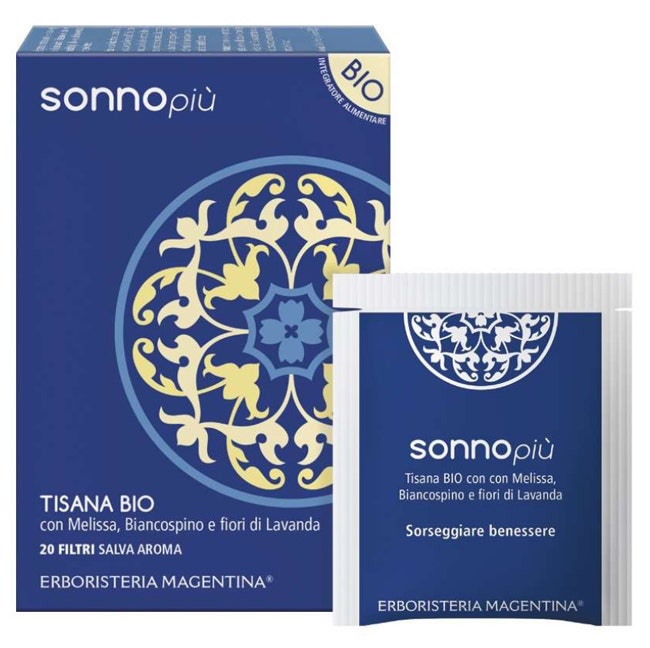 Erboristeria Magentina Sonno Più Tisane Bio 20 sachets