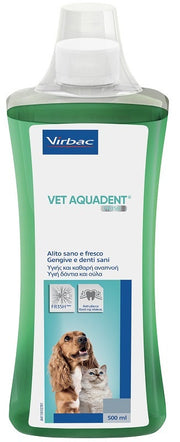 Virbac Vet Aquadent Fresh Hygiène dentaire chiens/chats 500 ml