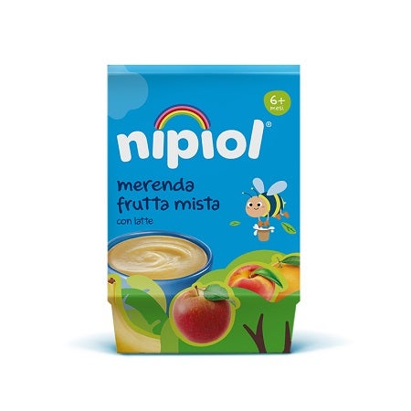 Nipiol Merenda Frutti Misti 2x100g