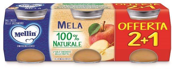 Mellin Homogénéisé à la pomme 3 x 100 g 4 mois+