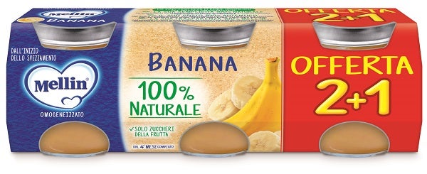 Mellin Purée à la banane 3 x 100 g